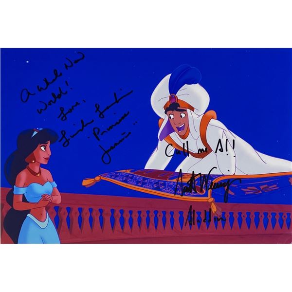 Autograph Signed Aladdin Photo