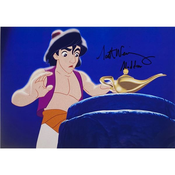 Autograph Signed Aladdin Photo