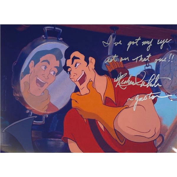 Autograph Signed Beauty and the Beast Photo