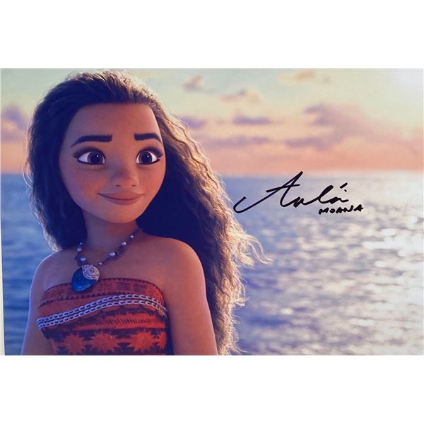 Autograph Signed Moana Photo