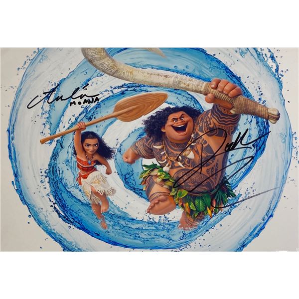 Autograph Signed Moana Photo