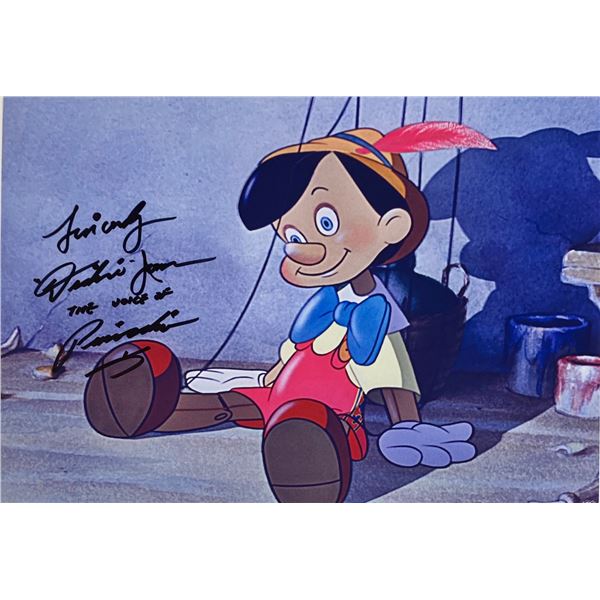 Autograph Signed Pinocchio Photo