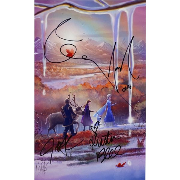 Autograph Signed Forzen 2 Photo