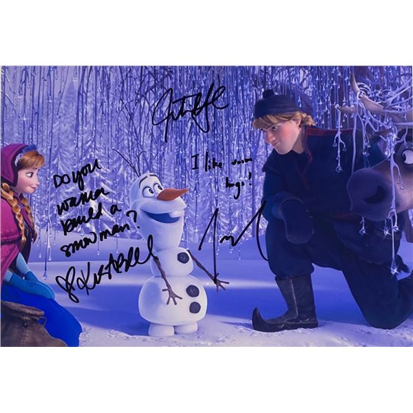 Autograph Signed Forzen 2 Photo