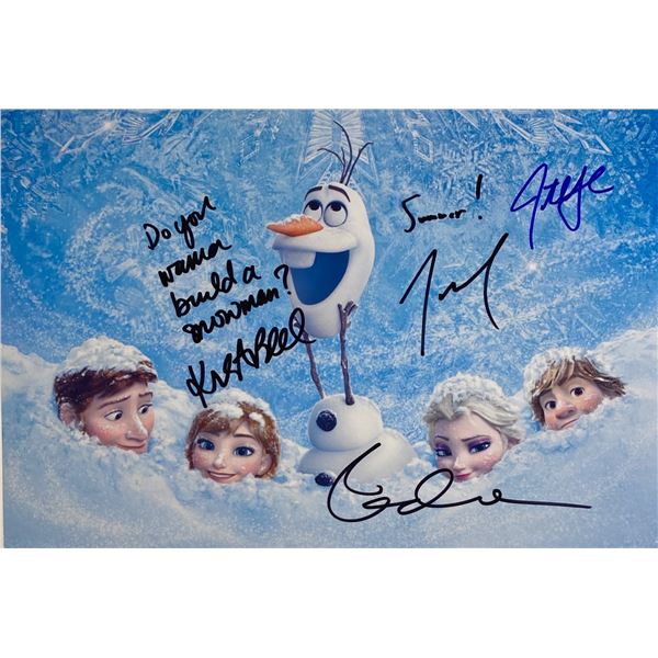 Autograph Signed Forzen Photo
