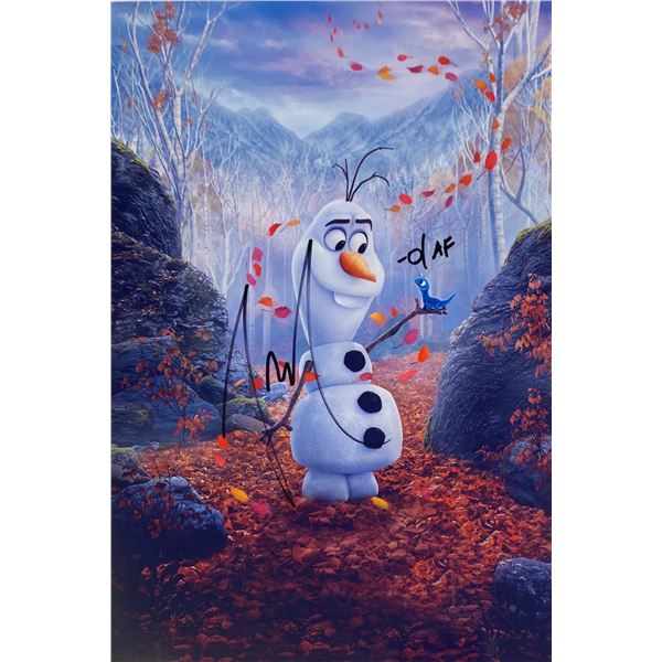 Autograph Signed Forzen Photo
