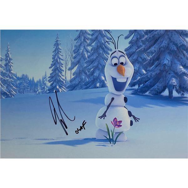 Autograph Signed Forzen Photo