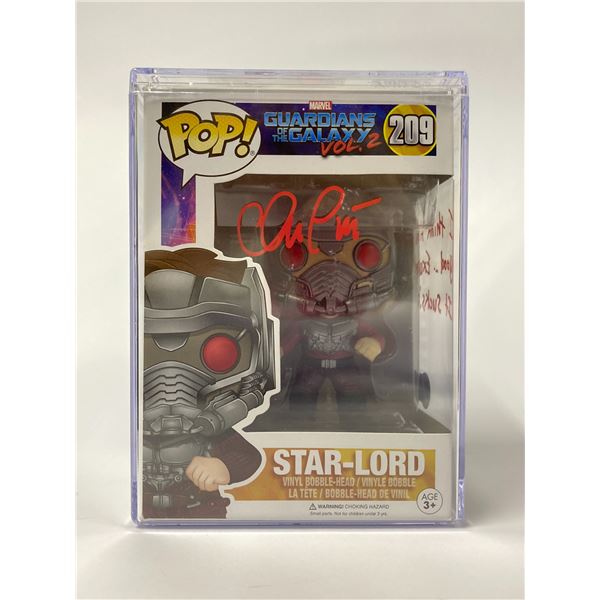 Autographed Star Lord Beckett Funko Pop