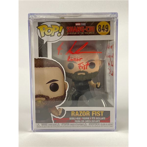 Autographed Razor Fist JSA Funko Pop