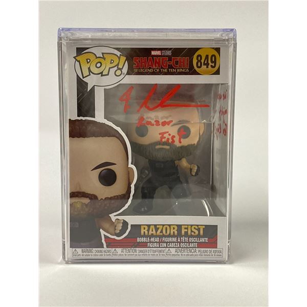 Autographed Razor Fist JSA Funko Pop