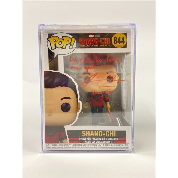 Autographed Shang-Chi JSA Funko Pop