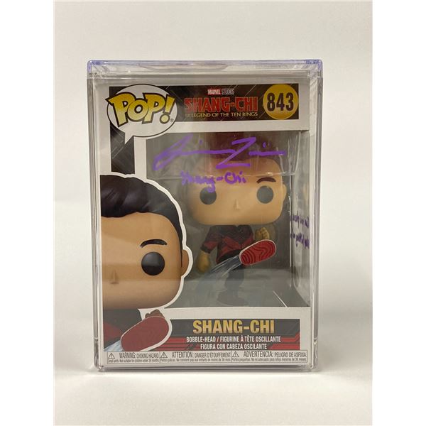 Autographed Shang-Chi JSA Funko Pop