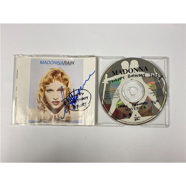 Autograph Madonna CD Album