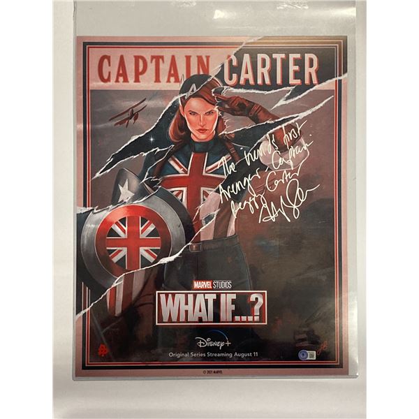Autographed Captain Carter Beckett Poster