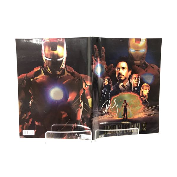 Iron Man 2  Autograph Signed Picture Book