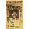 Image 1 : Autograph Harry Potter Newspaper Poster