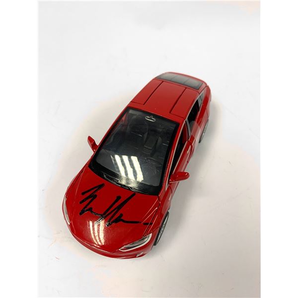Autograph Signed Elon Musk Toy Car