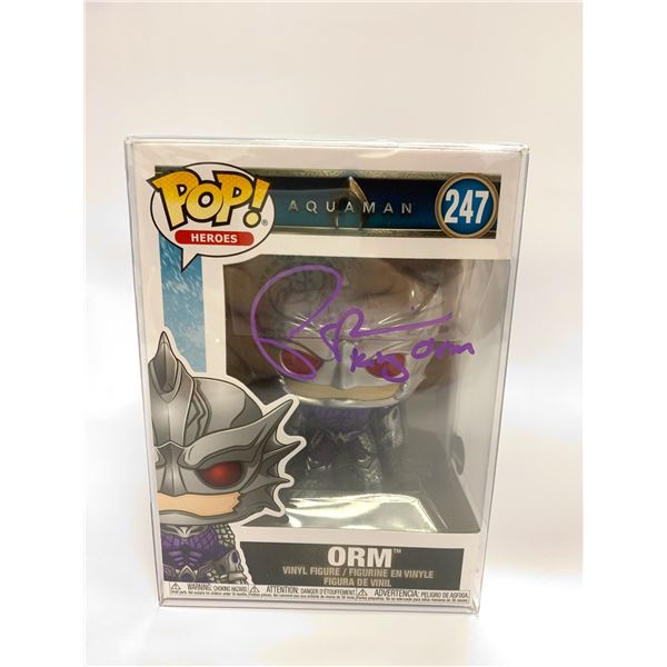 Signed Aquaman Funko Beckett