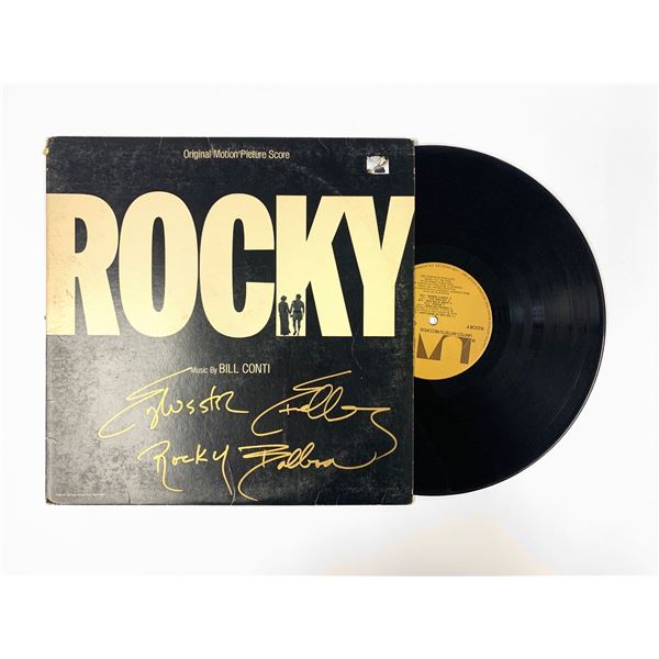 Autograph Rocky Sylvester Stallone Vinyl