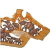 Image 6 : Hand Carved Lg. Teak Elephant Wall Hanging (ART-011)