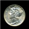 Image 1 : 1943D US Mercury 10c Silver Coin Gem FB Uncirc   (COI-3153)