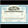 1970s Genaral Motors Stock Certificate (COI-3335)