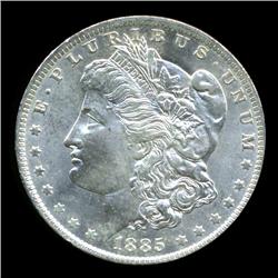 1885O Morgan Dollar GEM BU Matte Finish (COI-4513)