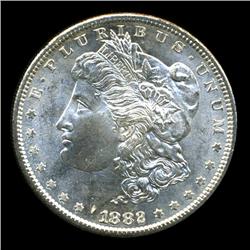 1882S Morgan Dollar Choice BU Prooflike RARE Variety (COI-4523)
