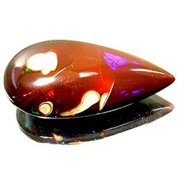 17.82ct Ultra Rare Natural Multi Color Fire Opal (GEM-10275)
