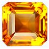 Image 1 : 33.5ct Distinct Emerald Cut Golden Yellow Citrine FLAWLESS (GEM-11024)