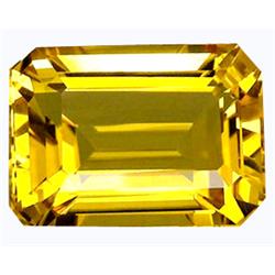 26.70ct Classic Octagon Golden Yellow Citrine FLAWLESS (GEM-11033)