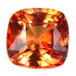1.83ct Extreme Orange Sapphire Cushion VVS (GEM-11328)