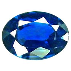 0.94ct Lustrous Oval Cut Blue Sapphire VVS (GEM-12086)