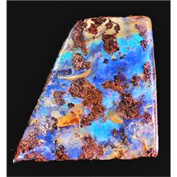 48.88ct Top Rich Green-Blue Bright Genuine Boulder Opal (GEM-11926)