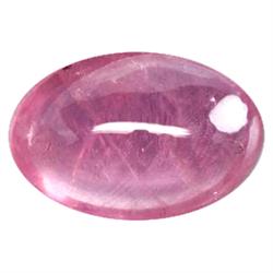 5.55ct Superb Oval Cabochon Natural Red Pink Ruby VS/SI (GEM-11424)