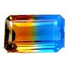 Image 1 : 20.15ct Beauteous Octagon Bi Color Citrine FLAWLESS (GEM-11791)