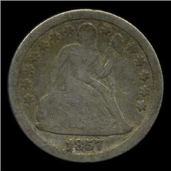 1857 Seated Dime Hi Grade (COI-4666)