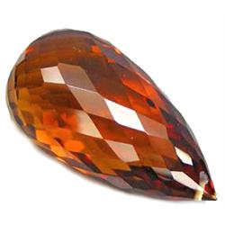 19.37ct Perfect Top Orange Madeira Citrine Brazil FLAWLESS (GEM-11973)