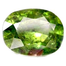 7.20ct Big Top Green Natural Sapphire Oval 13X10mm SI (GEM-11237)