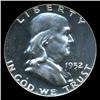 Image 1 : 1952 Franklin Half Proof Graded PR68 DCAM (COI-4601)