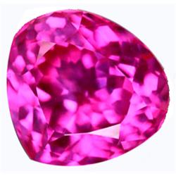 12ct Awesome Pear Cut Hot Pink Topaz Brazil Rare FLAWLESS (GEM-11021)