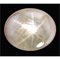 26.55ct Very Big Oval Cab Natural Gray Star Sapphire (GEM-11811)