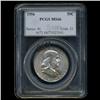 Image 2 : 1956 Franklin Half Gem PCGS MS66 (COI-4611)