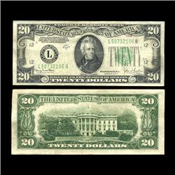 1934D $20 Note SF Scarce Hi Grade (COI-4667)
