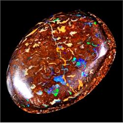 2.71ct Glowing Green Yowah Boulder Opal (GEM-11077)