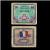 1944 France WW2 Allied Military 10 Franc (COI-4578)