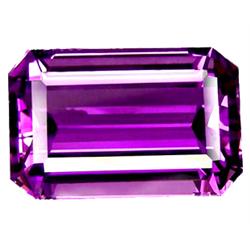 25.50ct Noble Octagon Purple Amethyst FLAWLESS (GEM-11003)