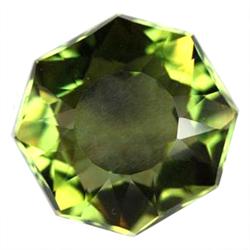 27.75ct Amazing Greenish Yellow Fancy Cut Amethyst (GEM-11389)