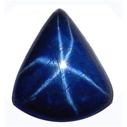 2.35ct Pear Cabochon Blue 6 Ray Star Sapphire (GEM-11049)