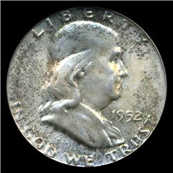 1952 Franklin Half PCGS MS64 (COI-4596)